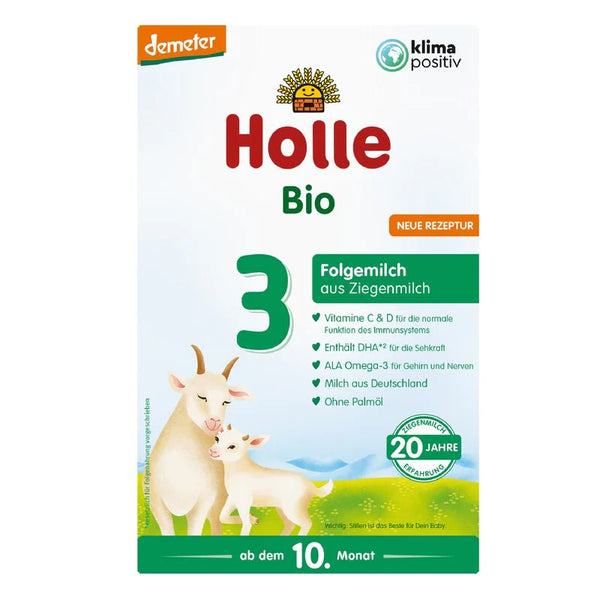 How to prepare holle online goat formula