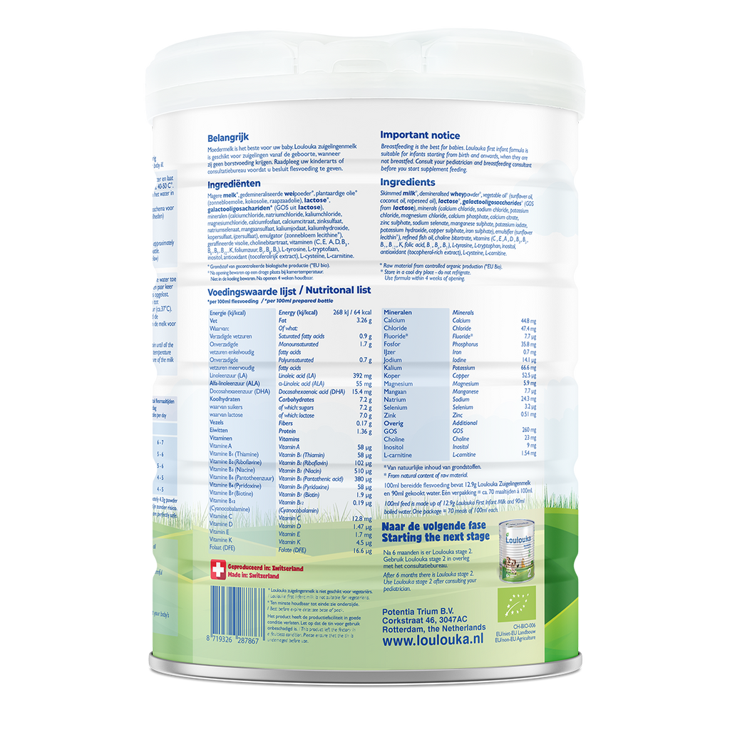Loulouka infant formula stage 1 instructions