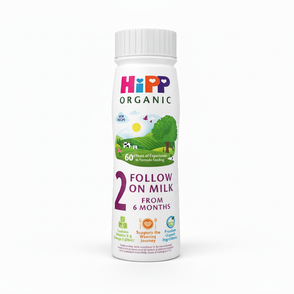 HiPP Organic UK Stage 2 Ready to Feed (6+ Months) 200ml