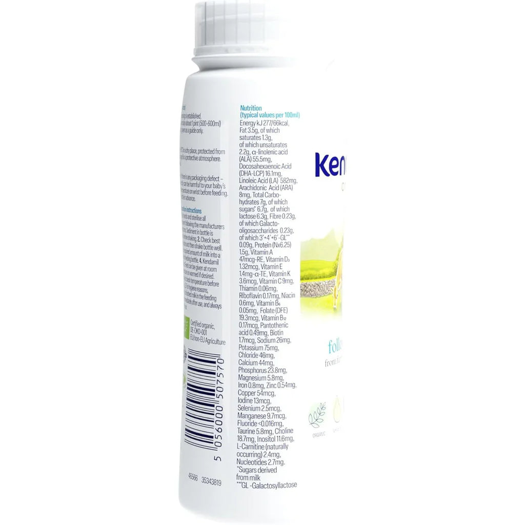 Kendamil Organic Stage 2 Ready to Feed (6+ Months) 200ml
