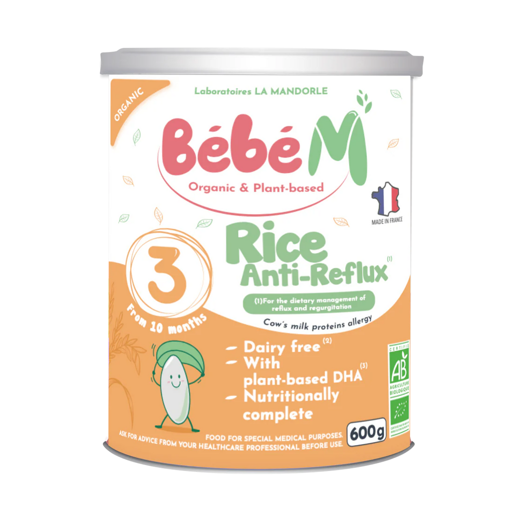 Bebe M Organic Rice-Based Anti-Reflux Infant Formula Stage 3 (10+ Months) 600g