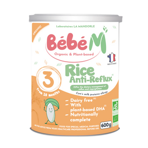 Organic formula top for gassy baby