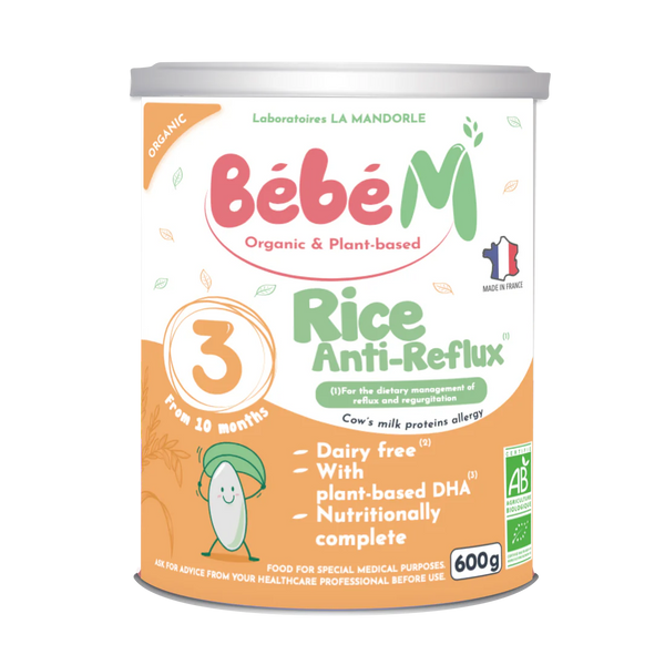 Bebe M Organic Rice-Based Anti-Reflux Infant Formula Stage 3 (10+ Mont ...