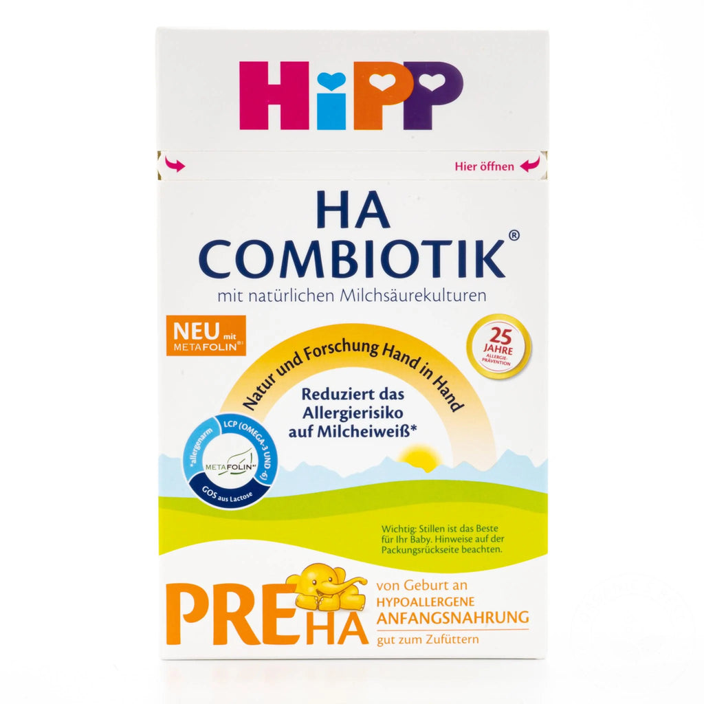 HiPP Hypoallergenic Pre Formula German Combiotic Infant Milk Formula (0-6  months) 600g – Mommy Formula