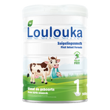 Loulouka stage 1 infant formula front cover - Loulouka formula