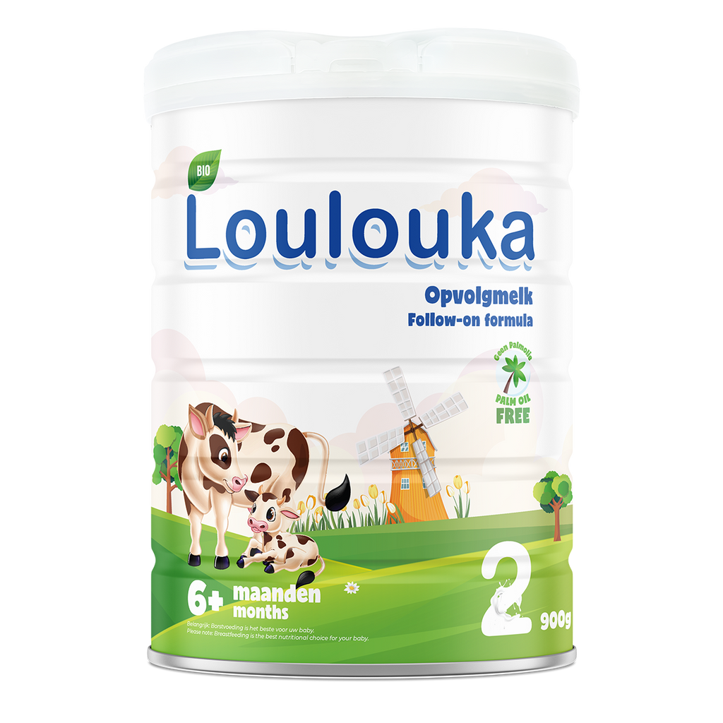 Loulouka stage 2 infant formula front cover