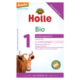 holle stage 1 cow milk formula front cover